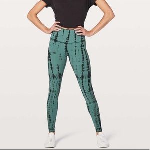 Lululemon Tiedye leggings